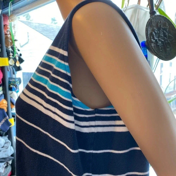 VTG Y2K Jone Wear Sport Cotton Beach Casual Tank Sun Maxi Dress women plus Sz 1X - Picture 7 of 8